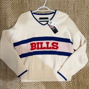 Abrocrombie Buffalo Bills sweater!! NWT
